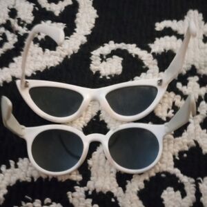 H&M White Sunglasses Set